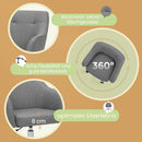 SEGENN Lucca Ergonomische, Hoogteverstelbare Bureaustoel-Professionele Bureaustoel met Verstelbare Hoogte