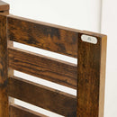 Segenn's Dressoir - keukenkast - Badkamermeubel - Badkamerkast - 2 in hoogte verstelbare planken - Industrieel - Bruin Zwart