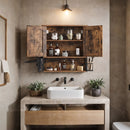 SEGENN Parma Moderne Badkamer Wandkast – Compact & Stijlvol-Ideaal voor Boven de Wastafel