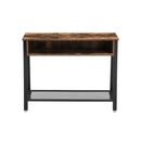 Segenn's Industriël Consoletafel - Vintage Bruin - 100 x 80 x 35 cm