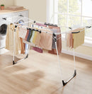 SEGENN Rimini Kledingrek met Extra Sokkenhouder – Praktisch en Ruimtebesparend-Vrijstaand Kledingrek met Sokkenrek-Opbergruimte voor Sokken of Accessoires