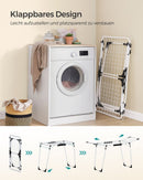 SEGENN Rimini Kledingrek met Extra Sokkenhouder – Praktisch en Ruimtebesparend-Vrijstaand Kledingrek met Sokkenrek-Opbergruimte voor Sokken of Accessoires