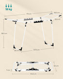 SEGENN Rimini Kledingrek met Extra Sokkenhouder – Praktisch en Ruimtebesparend-Vrijstaand Kledingrek met Sokkenrek-Opbergruimte voor Sokken of Accessoires
