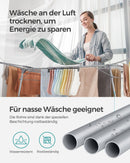 SEGENN Rimini Kledingrek met Extra Sokkenhouder – Praktisch en Ruimtebesparend-Vrijstaand Kledingrek met Sokkenrek-Opbergruimte voor Sokken of Accessoires