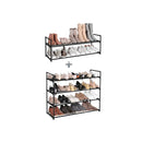 Segenn's Ferrarra Schoenenrek met 3 Planken – Opbergrek voor Schoenen – Compact Schoenenkastje