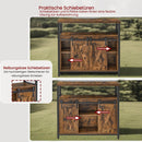 SEGENN Catania Functionele & Decoratieve Kasten-Dressoirs & Opbergkasten voor Elke Ruimte-Keukenkasten & Meer Opbergruimte