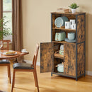 SEGENN Florence Multifunctionele Opbergkast met Deuren en Planken – Voor Keuken, Woonkamer of Hal