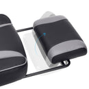 SEGENN Modena Verstelbare Gamingstoel – Zwart/Grijs met Hoofdsteun & Lendensteun-Design met Luxe Afwerking