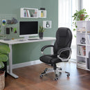 Segenn's Luxe Design Manager Bureaustoel - Ergonomische Directiestoel - Kunstleer - Zware Belasting