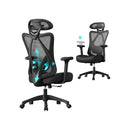 SEGENN Turin Ergonomisch Bureaustoel – Zwart – Comfort & Stevigheid tot 150 kg-Comfortabel & Sterk