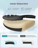 SEGENN Turin Ergonomisch Bureaustoel – Zwart – Comfort & Stevigheid tot 150 kg-Comfortabel & Sterk