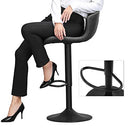 Segenn's Barkruk - Barkrukken set van 2 - Barkruk - in hoogte verstelbaar - barkruk Zwart