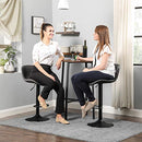 Segenn's Barkruk - Barkrukken set van 2 - Barkruk - in hoogte verstelbaar - barkruk Zwart