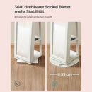 Segenn's August Sieradenkast - Spiegelkast - Met 160 cm hoge  - spiegel 360°  - Afsluitbaar met ladderplank