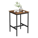 Segenn's Seattle Hoge Tafel - Bartafel - Eettafel - Industrieel design - Vintage Bruin-Zwart