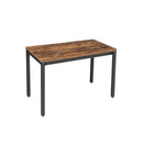 Segenn's bureau - Gamebureau - multifunctioneel - voor thuiskantoor - woonkamertafel - vintage - donkerbruin -  120 x 76 x 60 cm