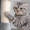 Segenn's XL Krabpaal - Kattenhuis - kattenboom - 143 cm -  lichtgrijs
