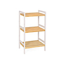 Segenn's Bamboe Keukenplank - Breedte 45 cm - Staande Plank - Boekenkast - Badkamer Plank - Naturel met 3 Planken - Bamboe