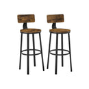 Segenn's Toronto Barkrukken set van 2 - Barstoel - barkruk - industrieel design - vintage - Bruin