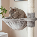 Segenn's Krabpaal - Hoog - Krabpaal XL - 60 x 50 x 206 cm (L x W x H) - Lichtgrijs