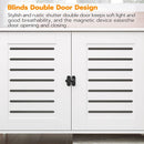 Segenn kapky kattenbak - Kattenkast - kattenhuis - Houten Venetiaanse Blinde Stijl - 45x 60x 50 cm