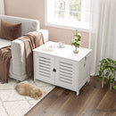 Segenn kapky kattenbak - Kattenkast - kattenhuis - Houten Venetiaanse Blinde Stijl - 45x 60x 50 cm