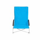 Opvouwbare Strandstoel met Hoge Rugleuning – Comfortabele Klapstoel voor Strand, Camping en Tuin