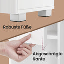 Segenn's Palermo Moderne Badkamerkast met Lade – Compact en Functioneel Badkamermeubel voor Toiletartikelen en Accessoires