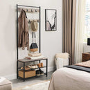 SEGENN Palermo Kapstok voor de Hal-Stijlvolle Kapstok-Houten Kapstok-Moderne Kapstok-Kapstok met Haakjes