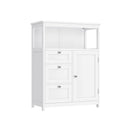 SEGENN Naples Compacte Badkamerkast – Met 3 Opberglades – 80 cm Hoog-Opbergkast Badkamer – 3 Lades