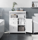 SEGENN Naples Compacte Badkamerkast – Met 3 Opberglades – 80 cm Hoog-Opbergkast Badkamer – 3 Lades