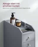 Segenn's Forli Moderne, Ruimtebesparende Badkamerkast met Meerdere Lades – Perfect voor Toiletpapier, Handdoeken en Kleine Benodigdheden