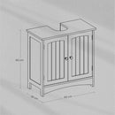 Segenn's Ravenna Elegant wasbakmeubel met hoogwaardige afwerking – complete wastafelonderkast voor badkamerinrichting