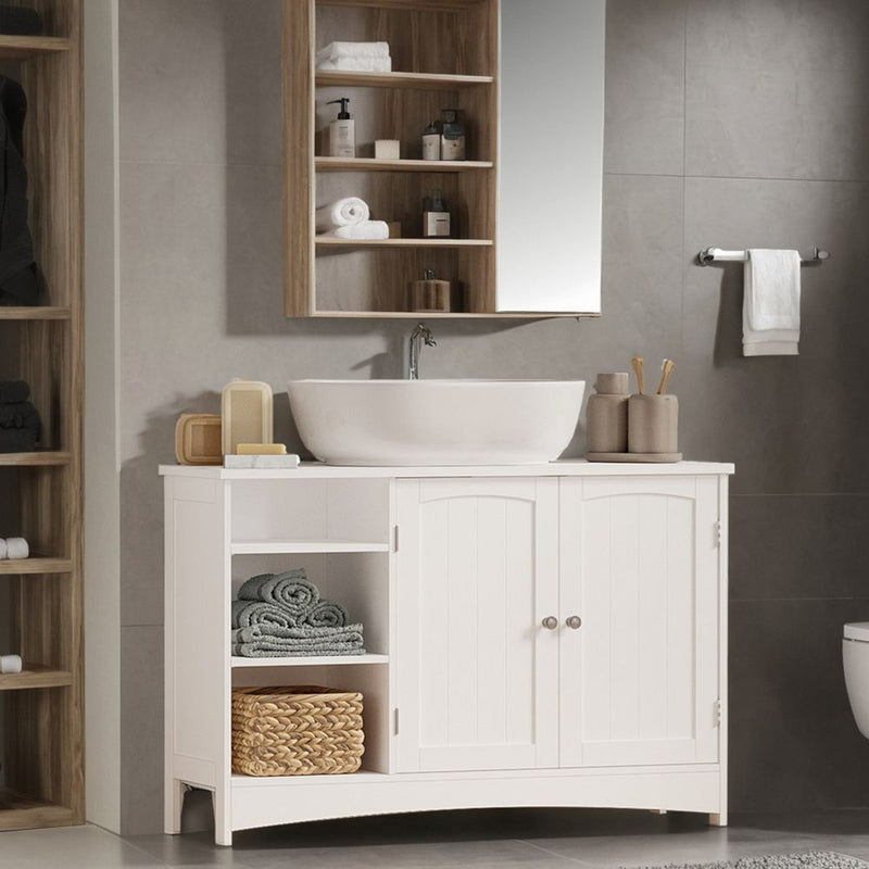 Segenn's Catania Moderne Badkamermeubel Wastafelonderkast met Softclose Laden, Ruime Opbergruimte en Strak Design – Perfect voor Kleine en Grote Badkamers