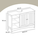 Segenn's Catania Moderne Badkamermeubel Wastafelonderkast met Softclose Laden, Ruime Opbergruimte en Strak Design – Perfect voor Kleine en Grote Badkamers
