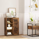 Segenn's Cliford badkamerkast - Badkamermeubel - Dressoir - keukenkast - 2 verstelbare planken achter de deur - vintage bruin