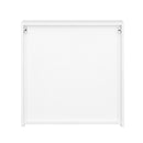 Segenn's Badkamerkast - Spiegelkast - Badkamermeubel - Wandkast voor de Badkamer - in Hoogte Verstelbare Plank - Dubbele Deur - Modern - Wit