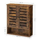 Segenn's badkamerkasten hoog - Wandkast - badkamerkastje - Opbergkast - In Hoogte Verstelbare Plank - Bovenkast - 60 x 20 x 70 cm