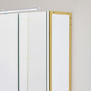 Segenn's Verona Moderne spiegelkast met LED-verlichting voor de badkamer-Stijlvolle badkamer spiegelkast met verlichting