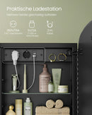 Segenn's Wandspiegelkast in Inktzwart met Verlichting – Stijlvolle en Functionele Badkameroplossing met LED