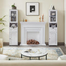 SEGENN Verona Functionele Badkamerkast Wit – Verstelbare Legplanken voor Flexibele Opbergruimte