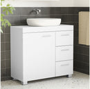 Segenn's Matera Badkamermeubel met lades – optimale opbergruimte voor de badkamer-Moderne wastafelkast met lades – functioneel en elegant badmeubel