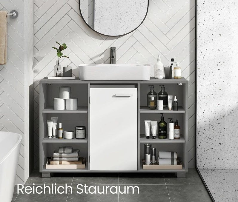 Segenn's Naples Badkamermeubel met verstelbare legplanken – flexibel en praktisch opbergmeubel