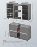 Segenn's Naples Badkamermeubel met verstelbare legplanken – flexibel en praktisch opbergmeubel