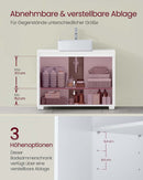 Segenn's Salerno Badkamermeubel met deuren en praktische vakken – functioneel en stijlvol