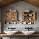 SEGENN Parma Moderne Badkamer Wandkast – Compact & Stijlvol-Ideaal voor Boven de Wastafel