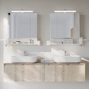 Segenn's Prato Badkamerkast met LED-verlichting, stopcontacten en hangmand – complete multifunctionele opbergoplossing