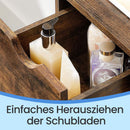 Segenn's Prato Moderne badkamerkast smal – staande zijkast met opbergvakken en stijlvol design