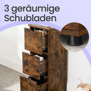 Segenn's Padua 3-laden badkamerkast – compacte staande opbergkast voor extra ruimte