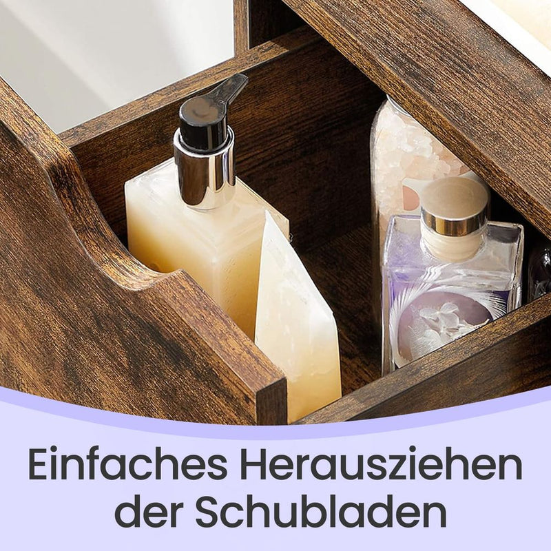 Segenn's Padua 3-laden badkamerkast – compacte staande opbergkast voor extra ruimte